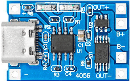 ������ ������ Li-Ion TP4056 �� ������ ������ �� DW01A � FS8205A.